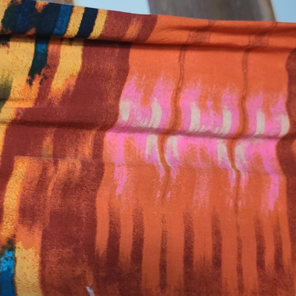 Calvin Klein colorful dress size 18 - Picture 3 of 7